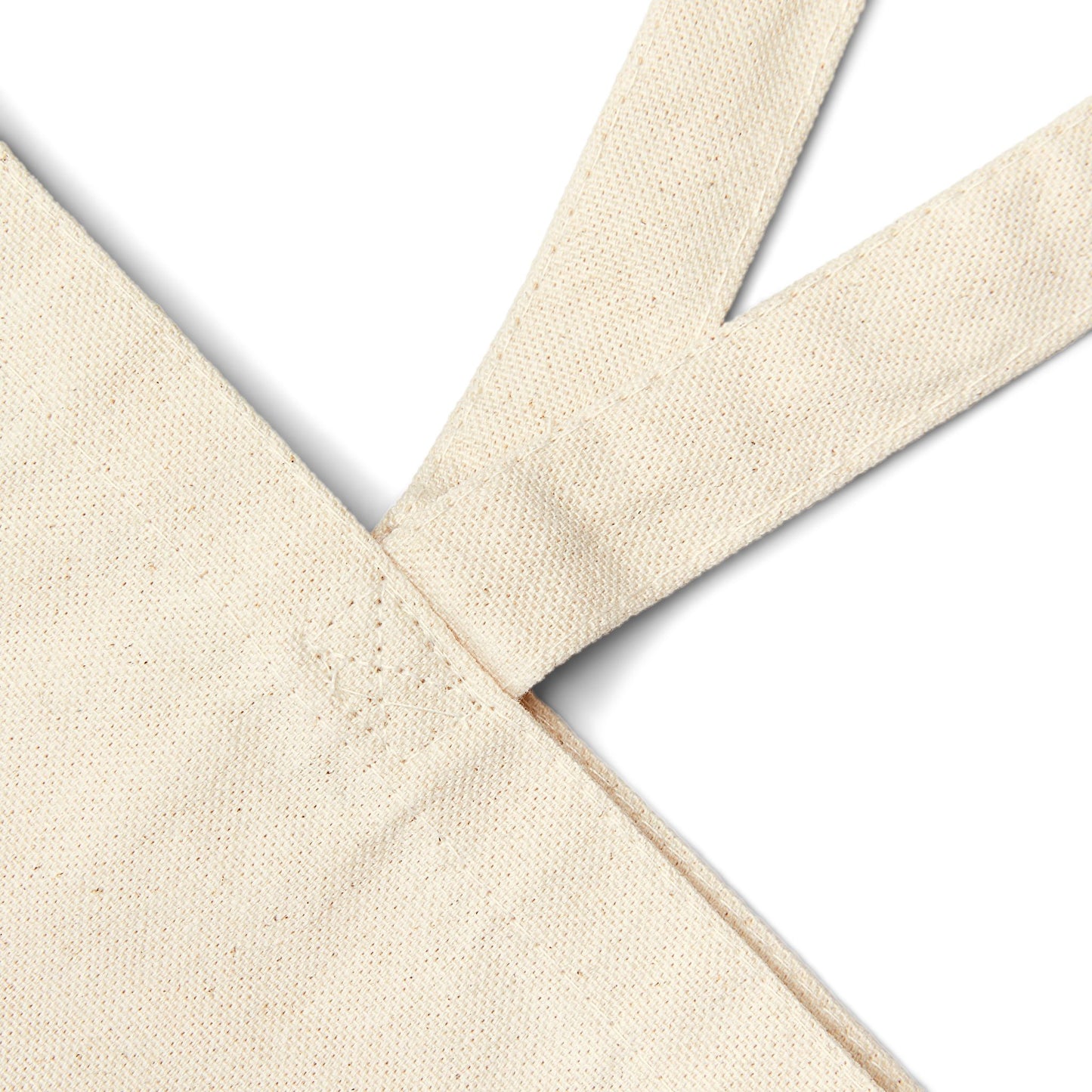 Tote Bag, Color Crema, 100% algodón, Tres botellas de esmaltes derramadas