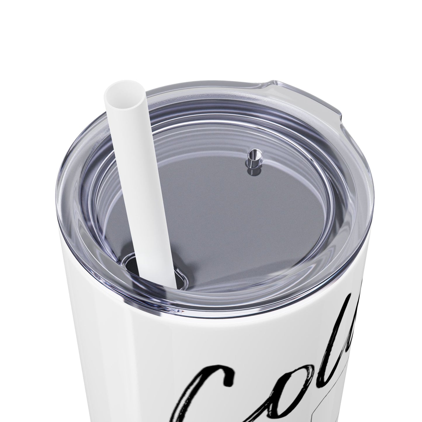 Tumbler Delgado con sorbeto 20oz, Colorea tu vida