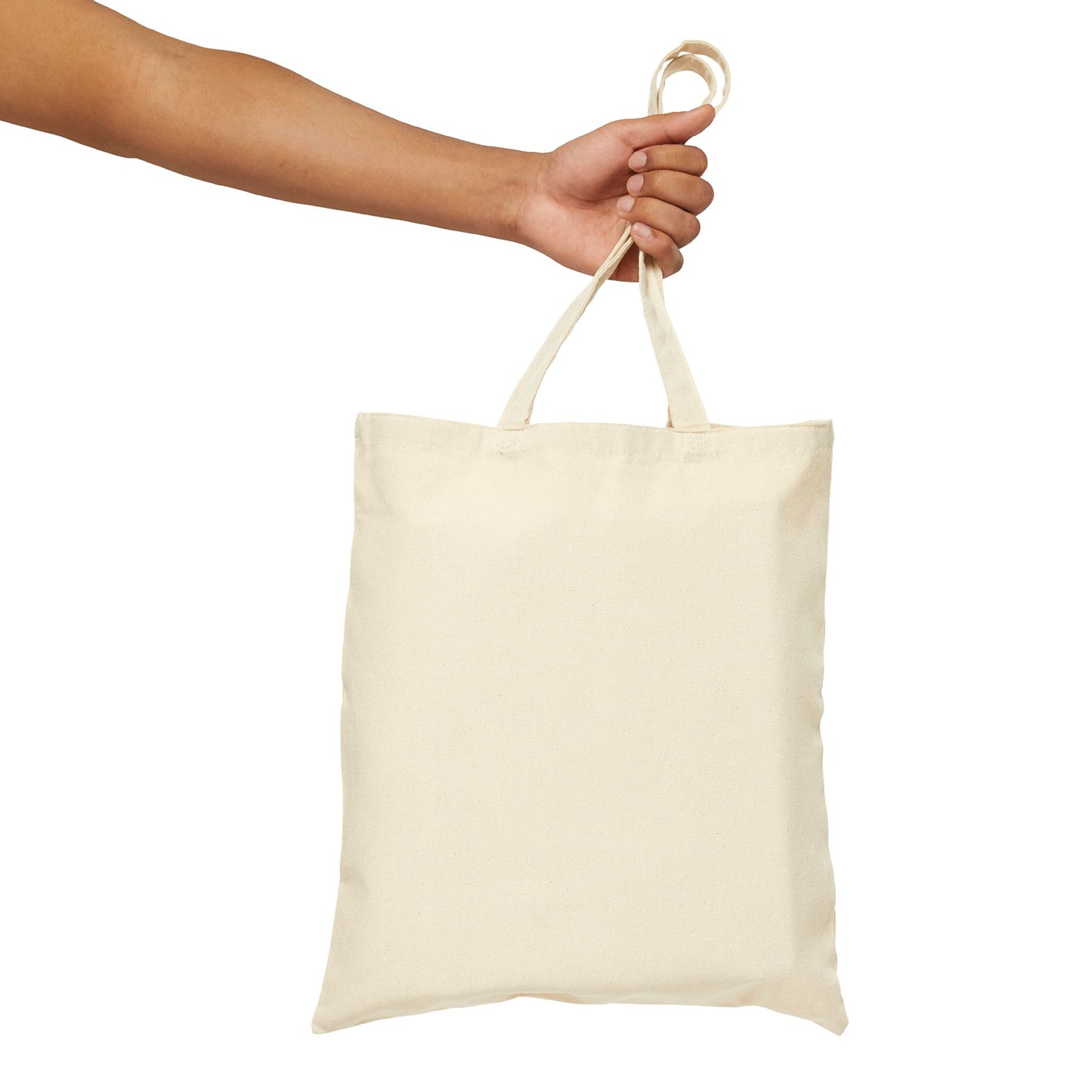 "Tote bag", Color crema, 100% algodón, "Siempre set"