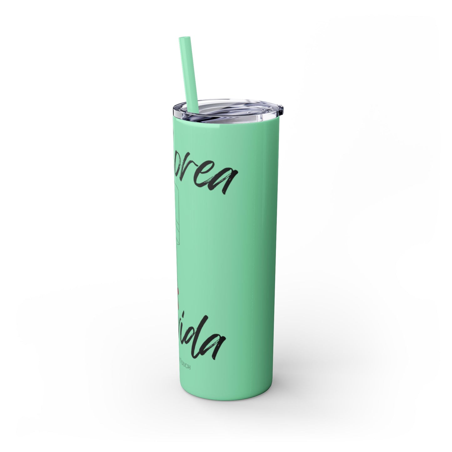 Tumbler Delgado con sorbeto 20oz, Colorea tu vida